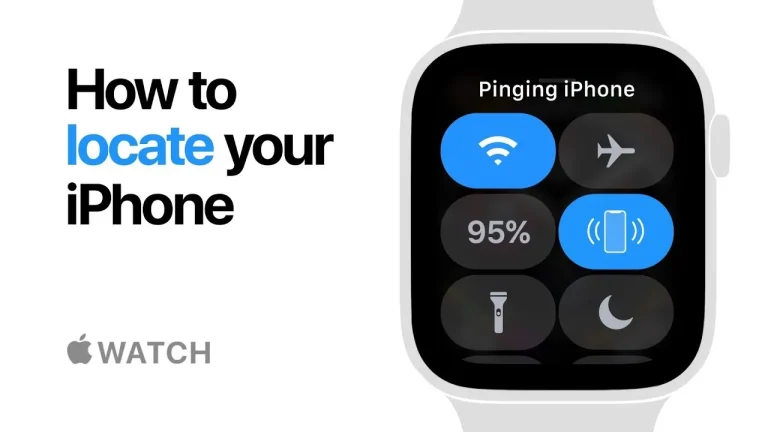 Easily Find Your Lost iPhone Using Your Apple Watch: A Stress-Free Guide 2025 Apple Watch